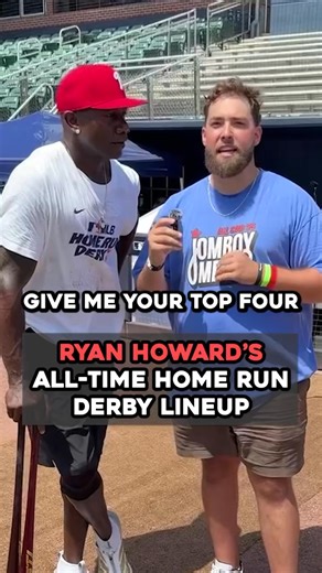 Ryan Howard names his dream Home Run Derby field! | Talkin' Baseball