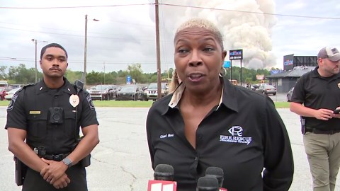 Conyers BioLab fire update