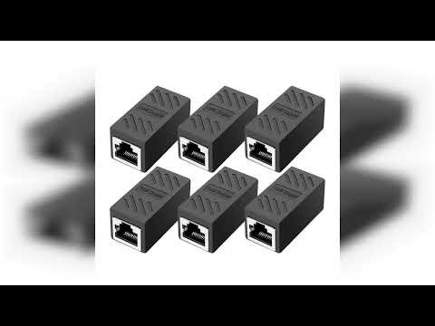 Review: RJ45 Coupler Ethernet Coupler Inline Coupler for Cat8/ Cat7/ Cat6/ Cat5e/ Cat5 Etherne...