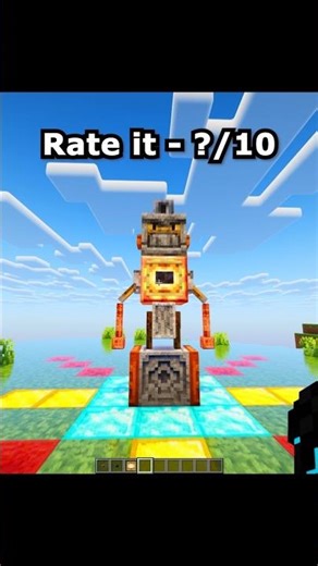 Minecraft We made Humanoid Robot 🤯 #minecraft #shorts