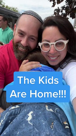 I did get permission from zach to share!! Louie is so happy to have his siblings back ❤️ #sleepawaycamp #jewishtiktok #jewishfamily #todayisagoodday