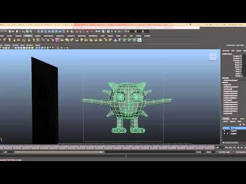 3d maya tutorial:lesson3:how to combine, mirror and merge polygon object