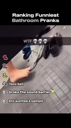 Funniest Bathroom Pranks Ever Caught💀☠️