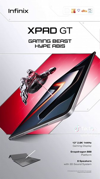 Infinix XPAD GT: AI Gaming Pad Flagship Pertama