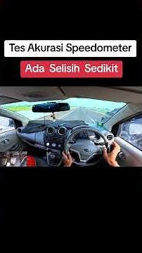 Digital Speedometer Accuracy Test