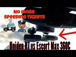 Best Radar Detector EVER? Uniden R7 vs Escort Max 360c *No More Speeding Tickets* -BEST INVESTMENT-