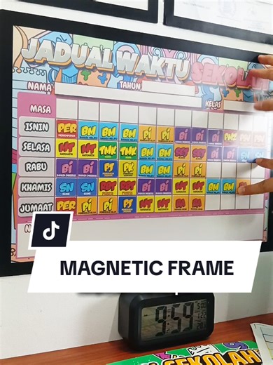 #magneticframe #homedeco #school #decorumahbajet