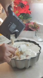 Gelatina frutal con queso crema y media crema | Silvia Cordova