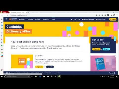 Hướng dẫn sử dụng từ điển Cambridge để tra và nhớ từ vựng tiếng Anh