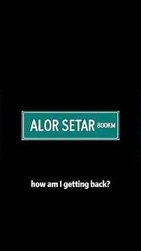How to Travel from Alor Setar to Singapore 🇲🇾➡️🇸🇬 via KL & Johor Bahru | My experience