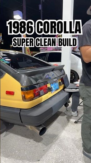 1986 Toyota Corolla Build🔥