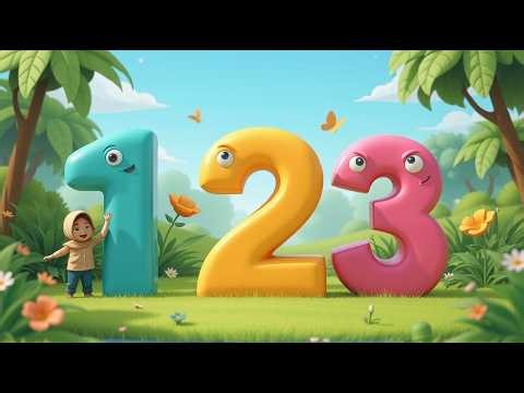 1 2 3 Number Song for Kids | Learn Counting 1 to 10 | Nursery Rhymes & Baby Songs #cartoon #kids