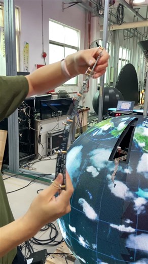 6.3K views · 35 reactions | ✨ Large Spherical LED Screen | 360°...