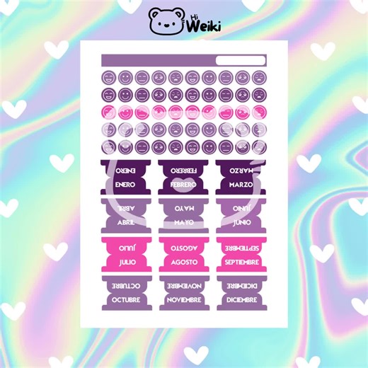 Digital Planner Stickers Bundle, 24 Printable PLANNER STICKERS / Agenda Stickers / Labels / Planner Decals, 2025/26 Planner Stickers - Etsy