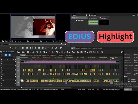 (55) EDIUS New highlights Projects Free Download 2025 #tigerfilmsbeawer