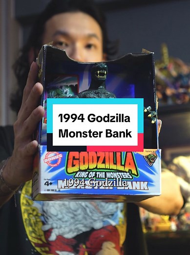 1994 Godzilla King of Monsters Monster Bank Review