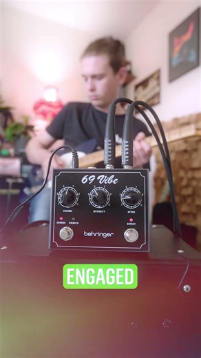 Behringer 69 Vibe 👌 #behringer #guitar #Pedals #demo #69Vibe