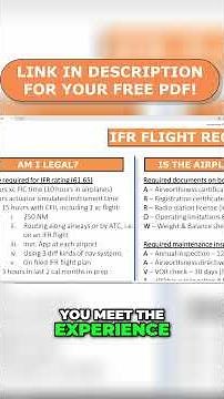 Get Your FREE IFR Study Guide!