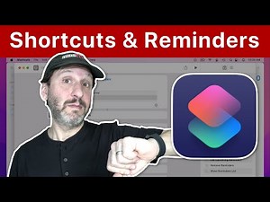 Setting Reminders Using Shortcuts On a Mac
