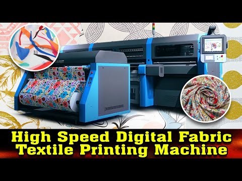 Revolutionize Your Textile Printing: High-Speed Digital Fabric Printing Machine.