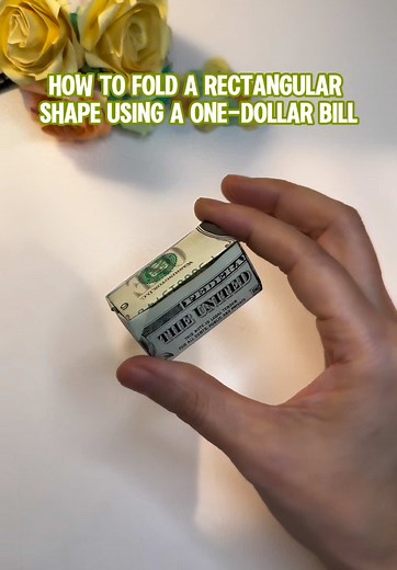 How to Fold a Dollar Bill into a Gift Box