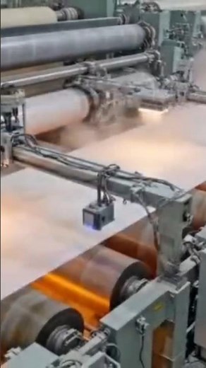 How Paper Is Made in Factory | Complete Paper Manufacturing Process | Amazing Modern Factory#shorts