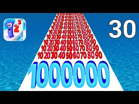 Number Master Runner and Marge vs Count Master Runner gameplay walkthrough Android ios 🎮😲💪