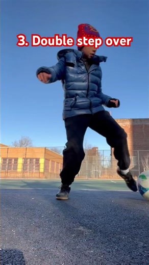 Different soccer skill move combos