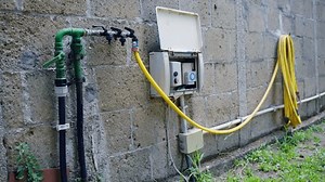 Electrical Outlet Box Water Irrigation Indicator Stock Footage Video (100% Royalty-free) 3405850729 | Shutterstock