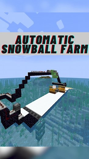 Minecraft Automatic Snow Farm Tutorial: Step-by-Step Guide!