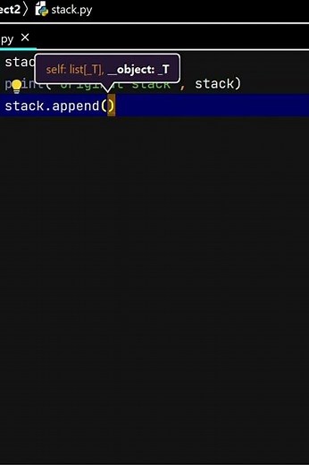 Python Stack Operations