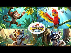 HELLO with Animals! 🐘🐧 Cute Animal Song for Toddlers and Kids