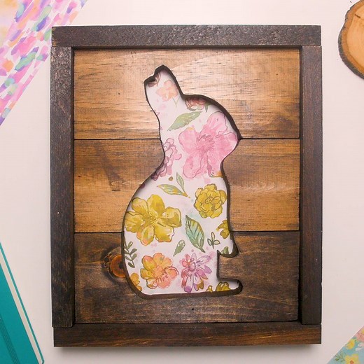 261K views · 3.4K reactions | Create these wood animal cut outs just in time for Easter! | Crafty | Facebook