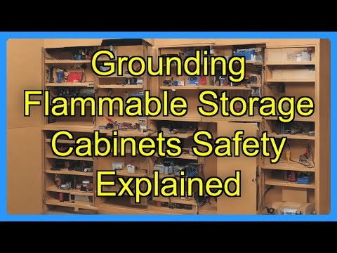 Grounding Flammable Storage Cabinets Safety Explained