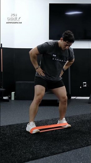 Banded Ankle Eversion Lateral Walks | Dr. Dave Strength