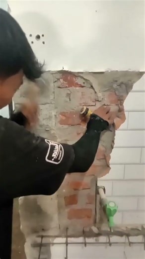 instal manual.. dril.. #tips #building #rumahan #fyp..