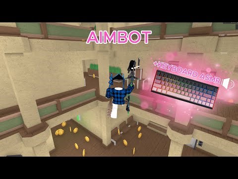 PLAYING MM2 ON THE FASTEST KEYBOARD IN THE WORLD (INSANE SHOTS + ASMR) #mm2asmr