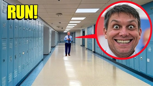Teacher smiling in school puts students on edge