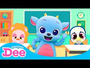 🏫 Let's Go to School! | Classroom Rules - Ghost School | Kids Dance Along | Dragon Dee