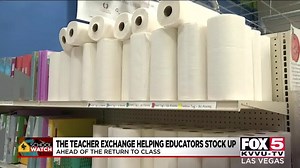 TEACHER SUPPLIES: A local shop called Teacher Exchange helps educators get the supplies they need without spending an arm and a leg. Amid the pandemic, teachers are looking for more specific items. STORY: https://bit.ly/3pSIaPe | FOX5 Las Vegas