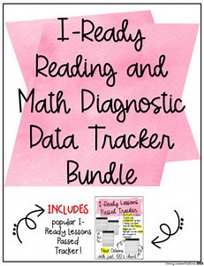 iReady Reading/Math Diagnostic/Goal Setting BUNDLE (NEW Growth Model)