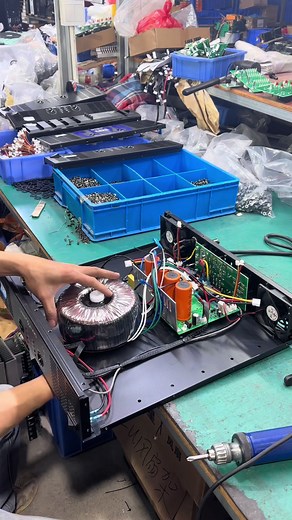 Complete Assembly Process of Power Amplifiers