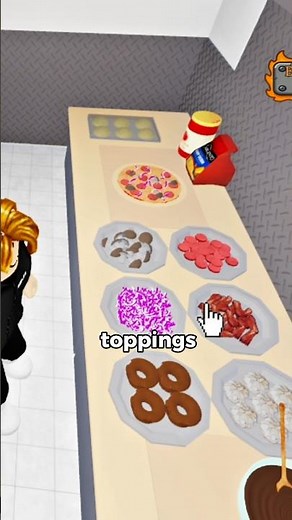 I added a full cooking system to my Roblox game🍕🔥 #roblox