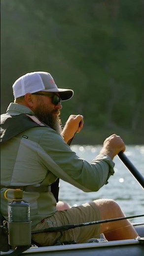 Would you try the Boundary 100 personal fishing raft from NRS? #fishing #fishingraft #idahofishing