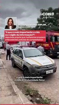 "WHAT IS MORE IMPORTANT: LIFE OR THE SECRECY OF INFORMATION?": CONGRESSWOMAN PROPOSES NEW LAW