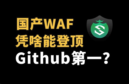 网站必备防火墙工具：雷池WAF实测 | 黑客劝退神器，国产WAF在Github排名第一