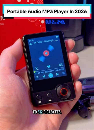 Portable MP3 Player with Bluetooth Features