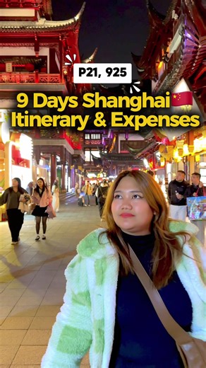 Comprehensive Shanghai Itinerary for Filipino Travelers