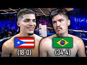 Xander Zayas (Puerto Rico) vs Patrick Teixeira (Brazil) | Boxing Fight Highlights