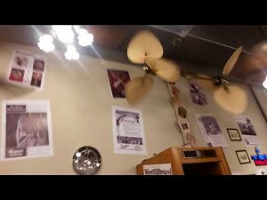 Fanimation Fan Museum Updated Fan Testing/Demonstrations ALL ON HIGH